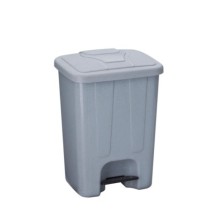 17 Litre Köşeli Pedallı Çöp Kovası