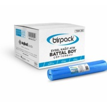 SIFIR ATIK ÇÖP TORBASI KAĞIT ATIK BATTAL BOY ÇÖP TORBASI 72 X 95 20 RULO