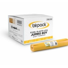 SIFIR ATIK ÇÖP TORBASI PLASTİK ATIK JUMBO BOY ÇÖP POŞETİ 80 X 110 20 RULO
