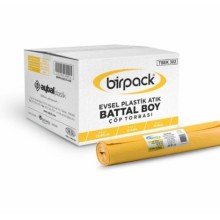 SIFIR ATIK ÇÖP TORBASI PLASTİK ATIK BATTAL BOY ÇÖP POŞETİ 72 X 95 20 RULO