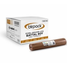 SIFIR ATIK ÇÖP TORBASI ORGANİK ATIK BATTAL BOY ÇÖP POŞETİ 72 X 95 20 RULO