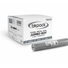 SIFIR ATIK ÇÖP TORBASI  JUMBO BOY EVSEL METAL ATIK ÇÖP POŞETİ 80 X 110 20 RULO
