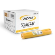 Sıfır Atık Plastik Atık Jumbo Boy Çöp Torbası 80 X 110 20 Rulo